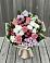 Букет цветов из: Альстромерии, Гвоздики, Розы и Хризантемы в Иня