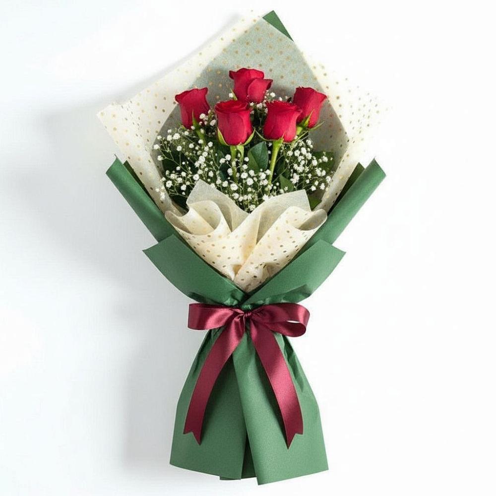 Букет цветов из: Розы в Иня