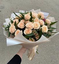 Букет Кремовые розы Латте #REPLACE_PRED# Иня