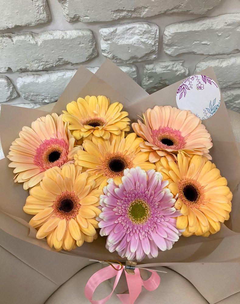 Букет цветов из: Герберы в Иня