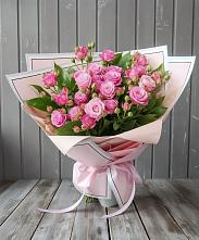 Букет Розовый кустик #REPLACE_PRED# Иня