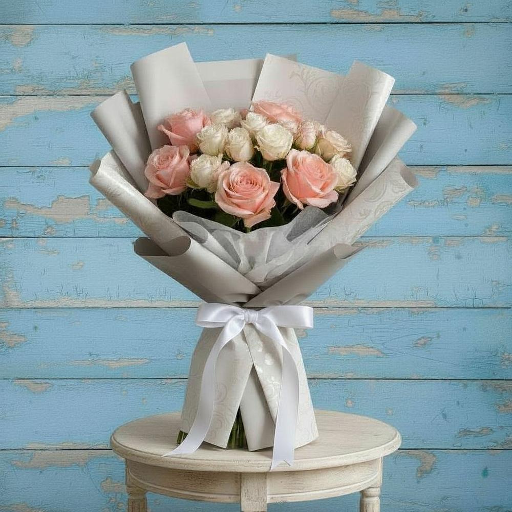 Букет цветов из: Розы в Иня