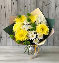 Букет цветов из:  Хризантемы #REPLACE_PRED# Иня