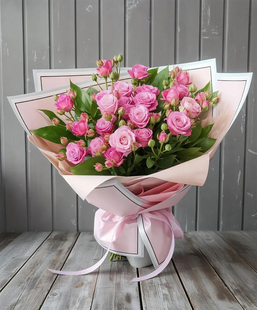 Букет Розовый кустик в Иня