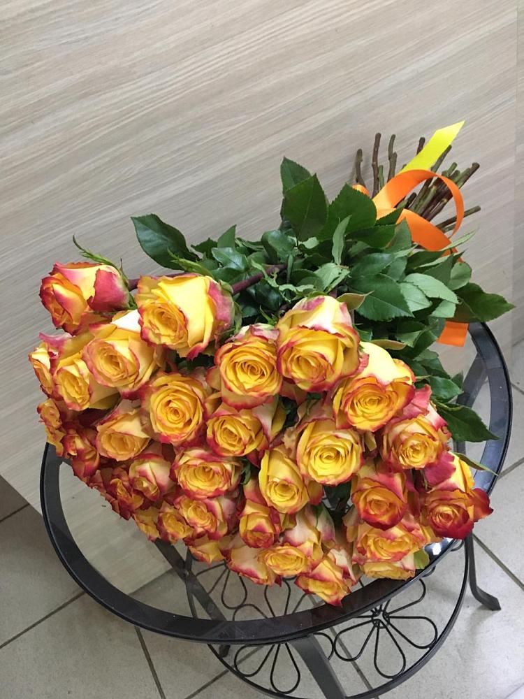 Букет Желтые розы в Иня