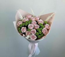 Букет цветов из:  Розы и Хризантемы в Иня