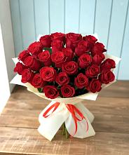 Букет 29 Красных роз в Иня