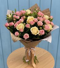 Букет цветов из:  Розы в Иня