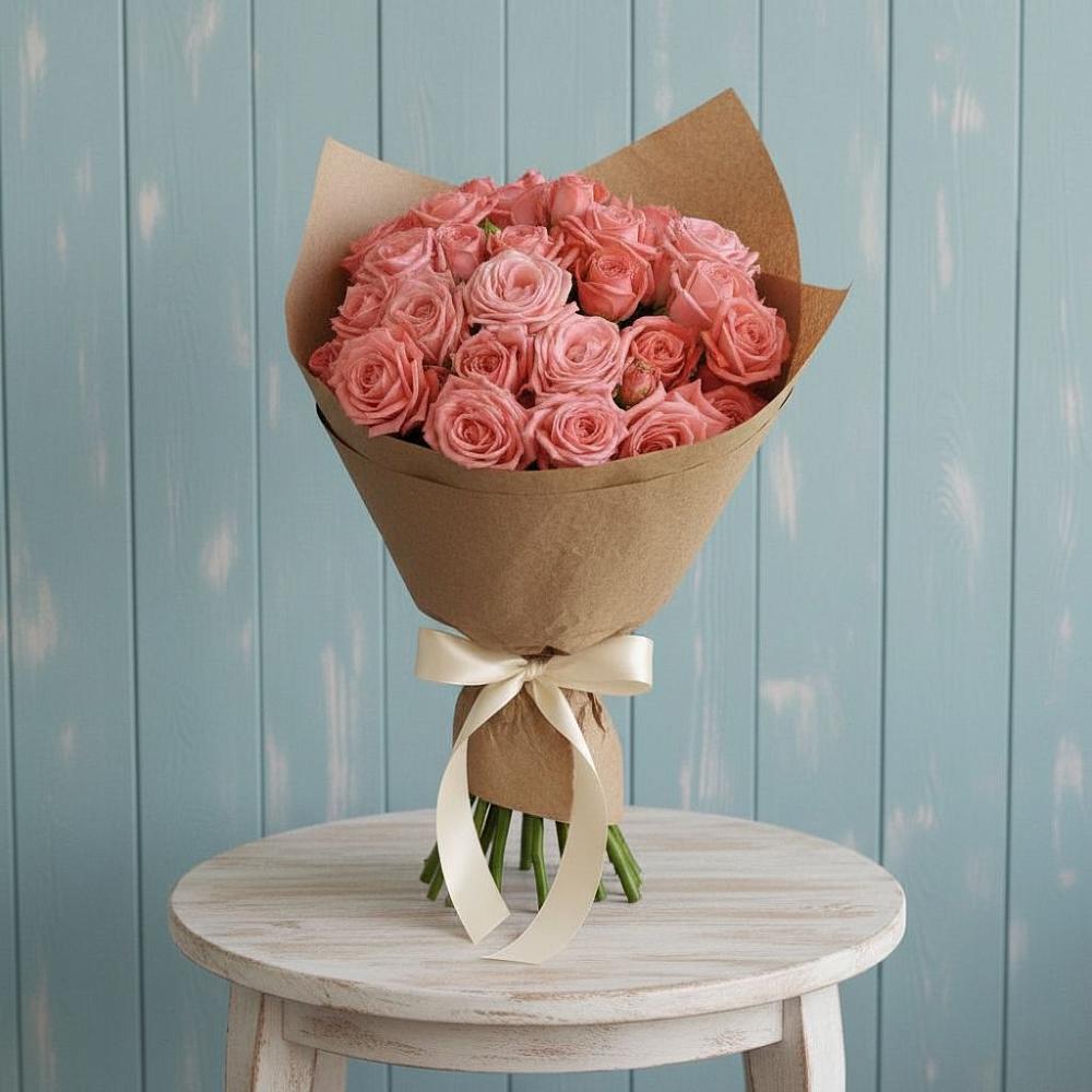 Букет цветов из: Розы в Иня