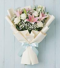 Букет цветов из:  Лилии в Иня